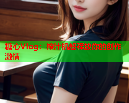 糖心Vlog：榨汁机般释放你的创作激情